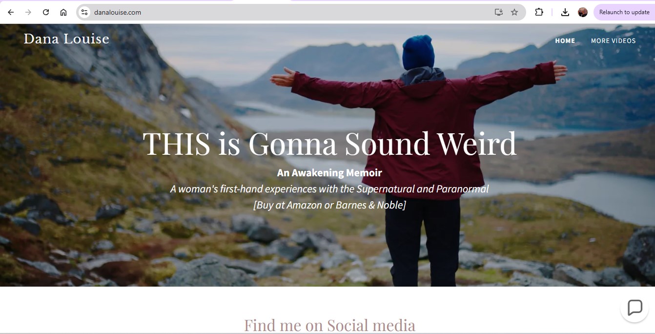 THIS is gonna sound weird: An Awakening Memoir of a Woman's Close Encounter Experiences alien encounter website